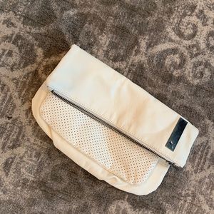 Vegan Puma white clutch